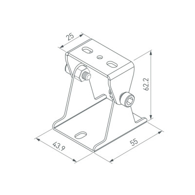 Держатель SL-LINE 059045
