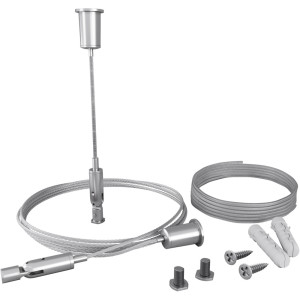 Подвесной комплект Радиусный профиль ALM-3535R-PE-2M